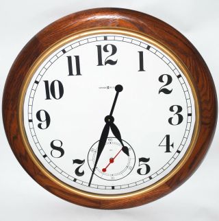 Vintage Howard Miller Magnifique 25 " Wall Clock.  Model 622 - 757