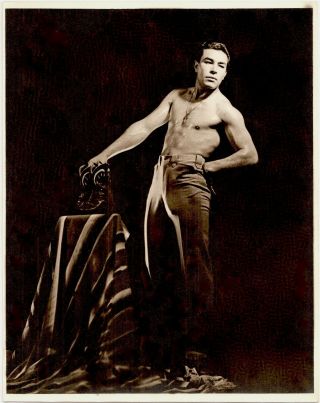 Vintage Male Nude - 1950s Rare Photo By George Quaintance - 8 X 10 Dw Pristine
