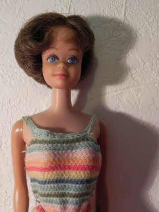 Midge Bandable Legs Ancien Doll 1965 1080 Barbie Mattel Vintage