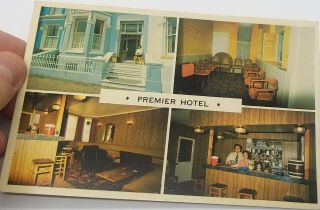 Rare Vintage Postcards - Premier Hotel,  Douglas,  Isle Of Man