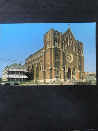 Vintage Post Card St Joseph Church Rectory Orleans Louisiana