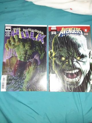 Avengers 684 And Immortal Hulk 1 1st And 2nd Appearance Never Read