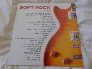 Vinyl Double Album: Various Artists : Soft Rock : Queen,  Elo,  10cc,  Heart