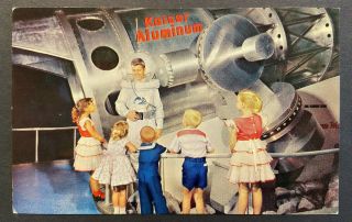 Disneyland Anaheim Vintage Postcard – Monsanto’s World Of Metals