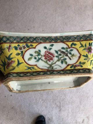 Very Big Antique Chinese Famille - Rose Porcelain Bowl Vintage Asian Old China