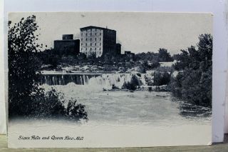 South Dakota Sd Sioux Falls Queen Bee Mill Postcard Old Vintage Card View Postal