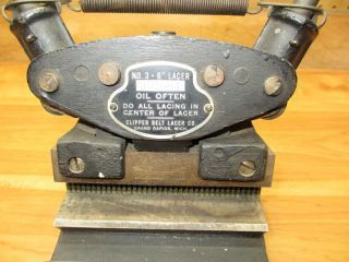 Clipper Belt Lacer NO.  3 - 6 