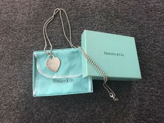 Return To Tiffany Vintage Heart Necklace