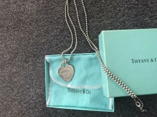 Return To Tiffany Vintage Heart Necklace 2