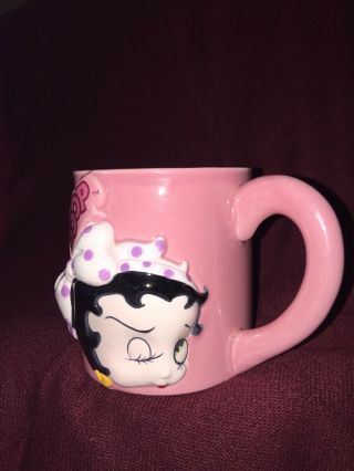 Vintage 1993 Betty Boop Stars At The Mgm Grand Hand Painted 3d Coffee Mug