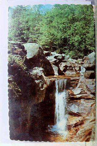 Maine Me Newry Screw Auger Falls Bear River Postcard Old Vintage Card View Post