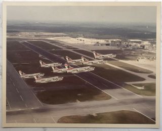 Vintage 8” X 10” Photo Of Us Navy Squadron Of Planes Flying W/indian On Tail.