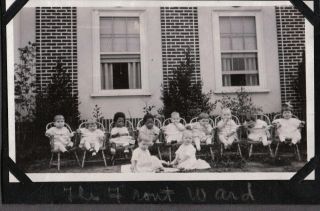Vintage Photograph Black Americana Babys Home Orphanage Washington Oregon Photo