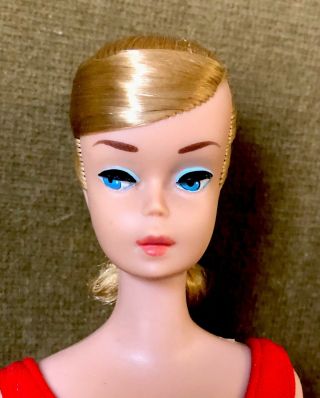 Vintage Swirl Ponytail Barbie Doll Orig Paint 1960’s 3
