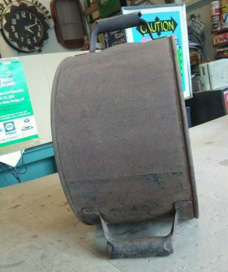 Vintage Sinclair Opaline motor oil rocker can advertising 5 gallon patina old 2