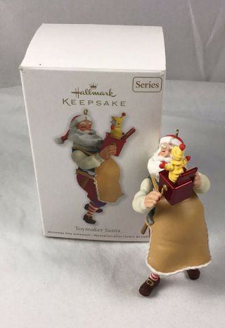 Hallmark Keepsake Ornament Toymaker Santa 2012 Jack In The Box 13th 13 Series