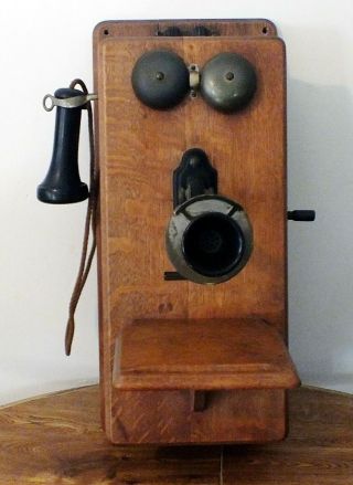 Vintage Stromberg - Carlson Telephone Mfg.  Co.  Crank Wall Phone