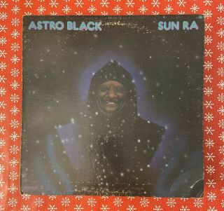 Sun Ra Astro Black Lp Record 1973 Gatefold • Compatible Stereo / Quad