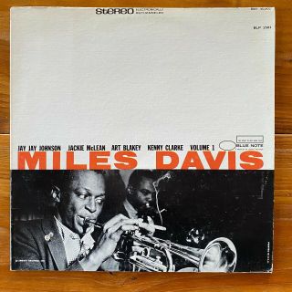 Miles Davis – Volume One – Bebop Jazz Vinyl Lp – Blue Note In Shrink