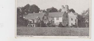 Taunt & Co - Old Card Bisham Abbey 1906 Marlow High Wycombe Amersham Henley