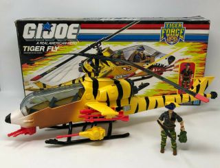 Vintage Hasbro Gi Joe Tiger Force Fire Fly Recondo Complete W/ Box 3.  75