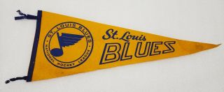 Nhl St.  Louis Blues Hockey Vintage Circa 1960 