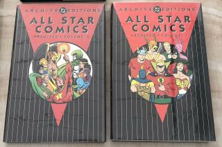 Dc Archive Edition - All Star Comics - Volume 5,  6 Set - Hardcover -
