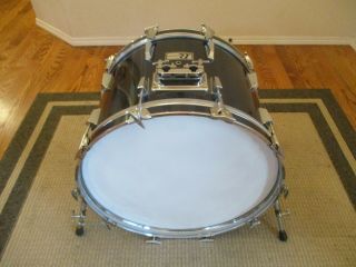 Vintage Rogers 380 22 X 16 Bass Drum,  Late 70s/early 80s,  10 Lugs,  Solid