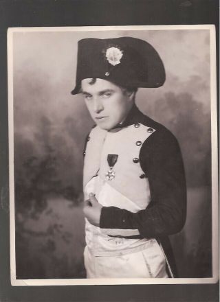 1929 Charlie Chaplin Publicity Photo