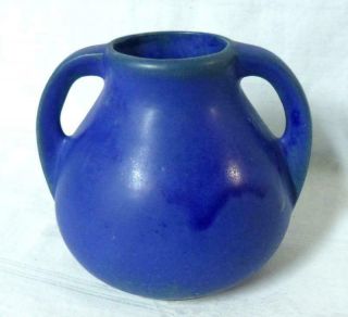 Haeger Red Wing Fulper Weller Era Arts & Crafts Matte Blue Vase