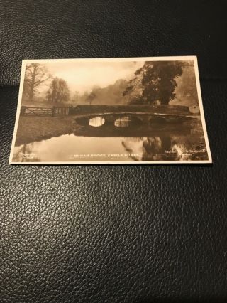 Old Postcard Roman Bridge Castle Combe