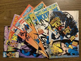 Marvel Comics Presents 117 - 122 Nm,  9.  6 118 119 120 121 Venom Wolverine Marvel