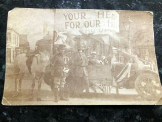Rare Old Postcard Ww1 Help Our Hospital