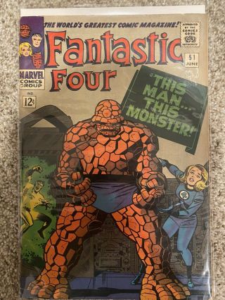 Fantastic Four 51 (jun 1966,  Marvel)