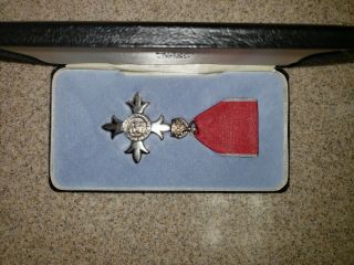 Vintage Authentic Most Order Of The British Empire Award - M.  B.  E. 2