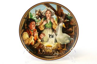 Goose That Laid The Golden Egg Collector Plate 1988 Knowles Michael Hampshire