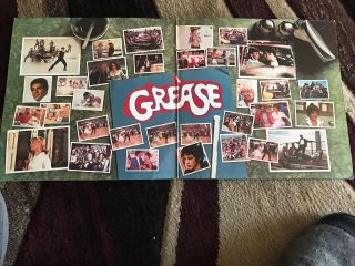 Grease The Movie Soundtrack Vintage Vinyl Record Album Stereo 1978,  RSO 3