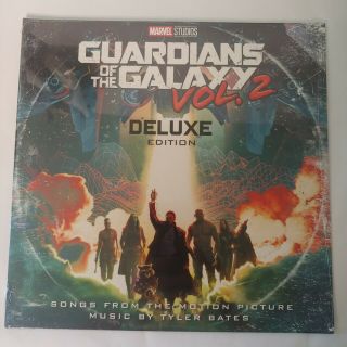 Guardians Of The Galaxy Vol 2 Deluxe Edition Vinyl Record Tyler Bates 2 Disc