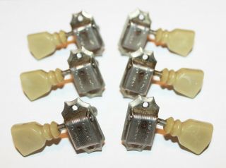 Vintage 1969 Gibson Deluxe Double Line Double Ring Kluson Tuners D - 169400 1970