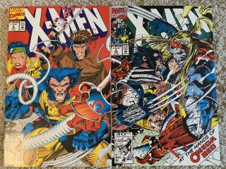 X - Men 4,  5 1st & 2nd App Omega Red Key Jim Lee