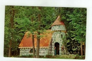 Ny Old Forge York Vintage Post Card - Enchanted Forest Sleeping Beauty Cstl