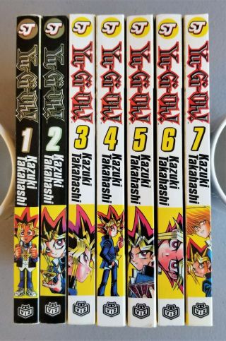 Shonen Jump Yu - Gi - Oh - Manga 1st Edition English - Takahashi - Viz - Vol 1 - 7