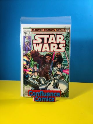Star Wars 3 (sep 1977,  Marvel) 1st Print