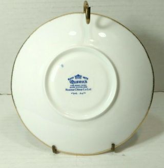 Rosina China Co Ltd Tea Cup & Saucer Estd 1875 Queens Fine Bone England RosesT17 3
