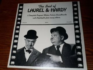 The Best Of Laurel & Hardy Motion Picture Soundtrack 3 Record Set Lp Vinyl