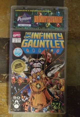 Extremely Rare Treat Pedigree Infinity Gauntlet Set 1 2 3 4 5 6 Limited Edition