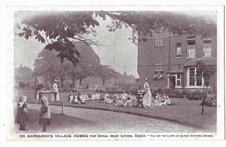 Essex Dr Barnardos Village Homes For Girls Nr Ilford Vintage Postcard 18.  9