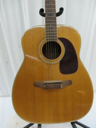 Vintage Sovereign Acoustic Guitar 6 String Right Handed W/ Gator Gig Bag 2