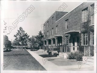 1938 Atlantic City Nj Stanley S Holmes Village Federal Housing Press Photo