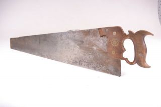 Vintage Henry Disston & Sons 26 " No 9 Panel Saw ?